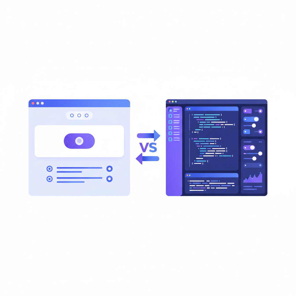 Claude Code Desktop vs SuperBuilder Hero Comparison