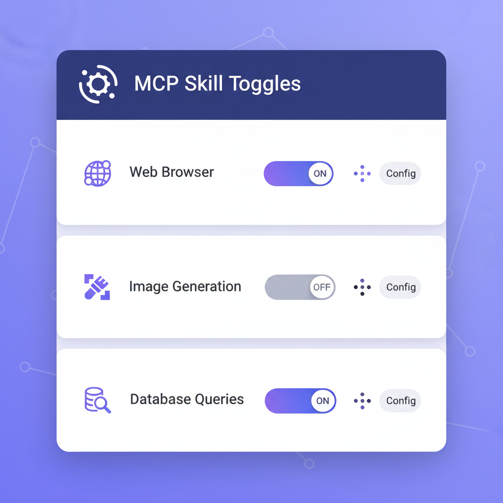 MCP Skills in SuperBuilder Settings