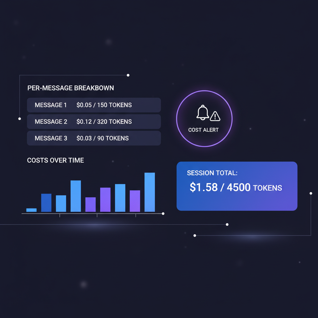 Cost per message breakdown in SuperBuilder
